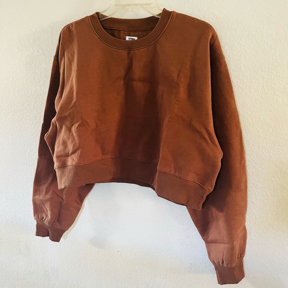 Cotton On Brown Crewneck Sweatshirt